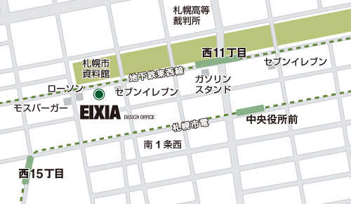 sapporo office map