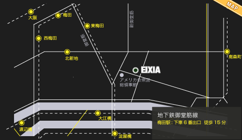 osaka office access map