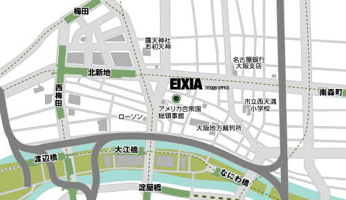osaka office map